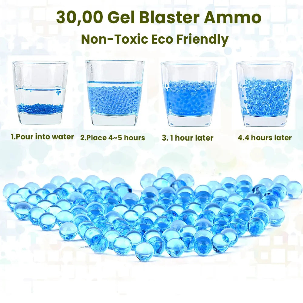 Electric Water Ball Beads Gel Blaster Gun Toys M416 Shooter Rifle Weapon CS Fighting Outdoor Game Airsoft for Children Adult