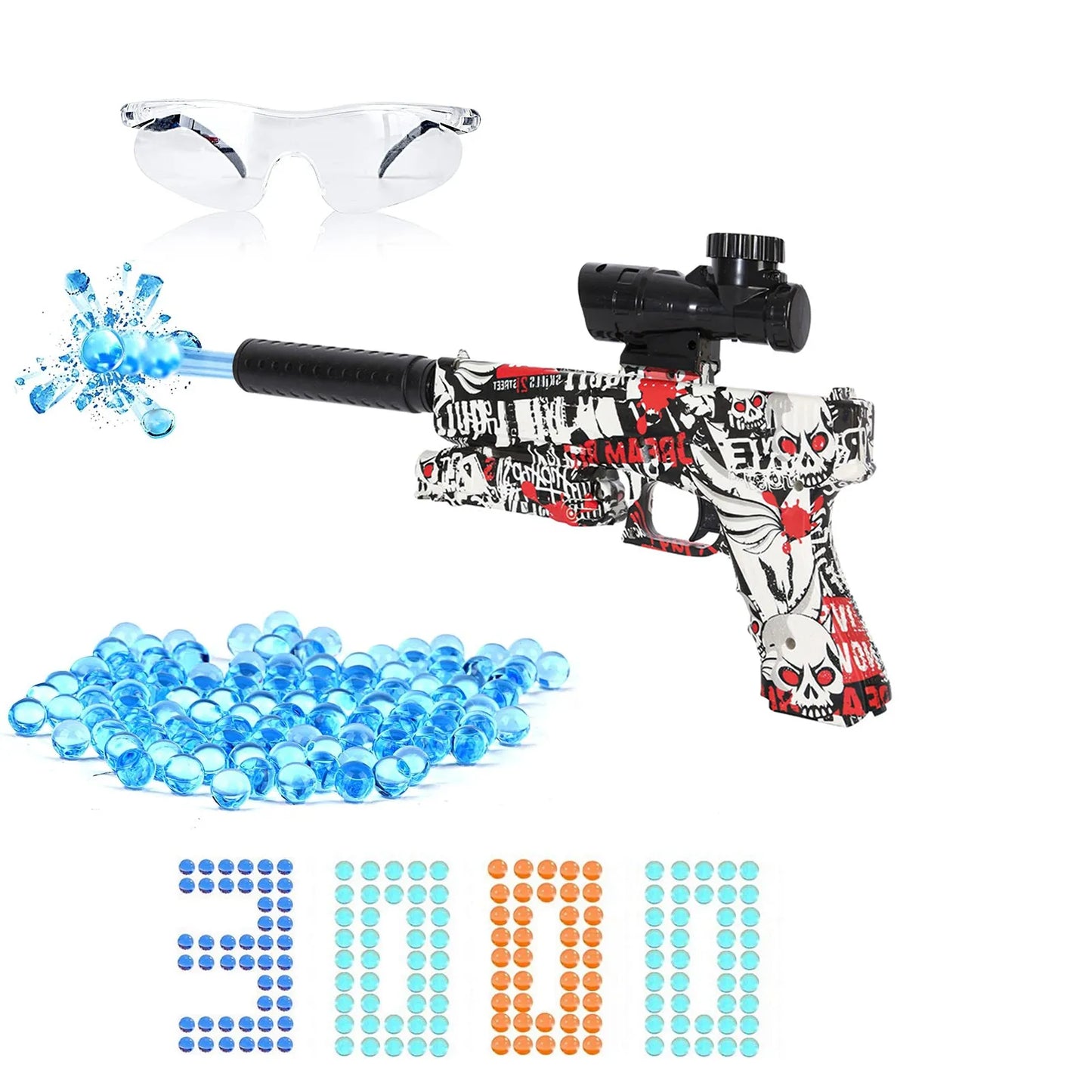 Electric Water Ball Beads Gel Blaster Gun Toys M416 Shooter Rifle Weapon CS Fighting Outdoor Game Airsoft for Children Adult