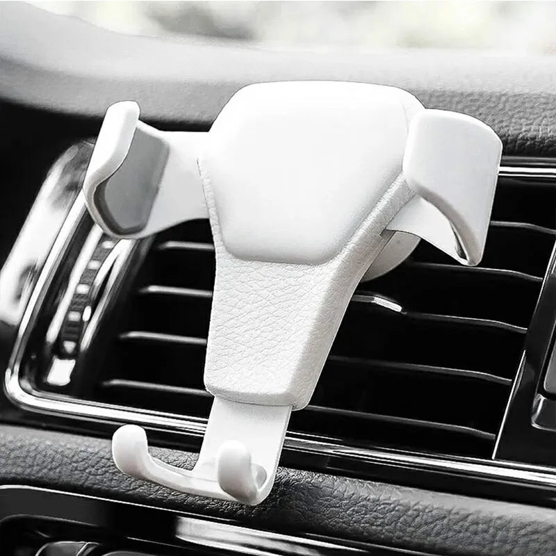 Free Flag Universal Gravity Auto Phone Holder Car Air Vent Clip Mount Mobile Phone Holder CellPhone Stand Support For iPhone For Samsung