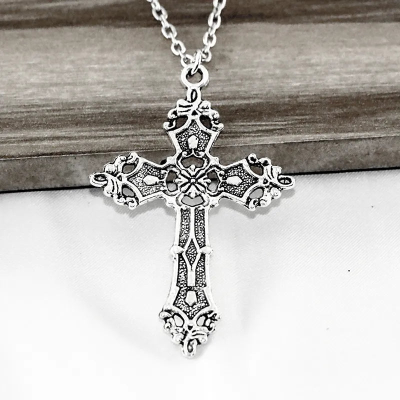 Free Flag Vintage Crosses Pendant Necklace