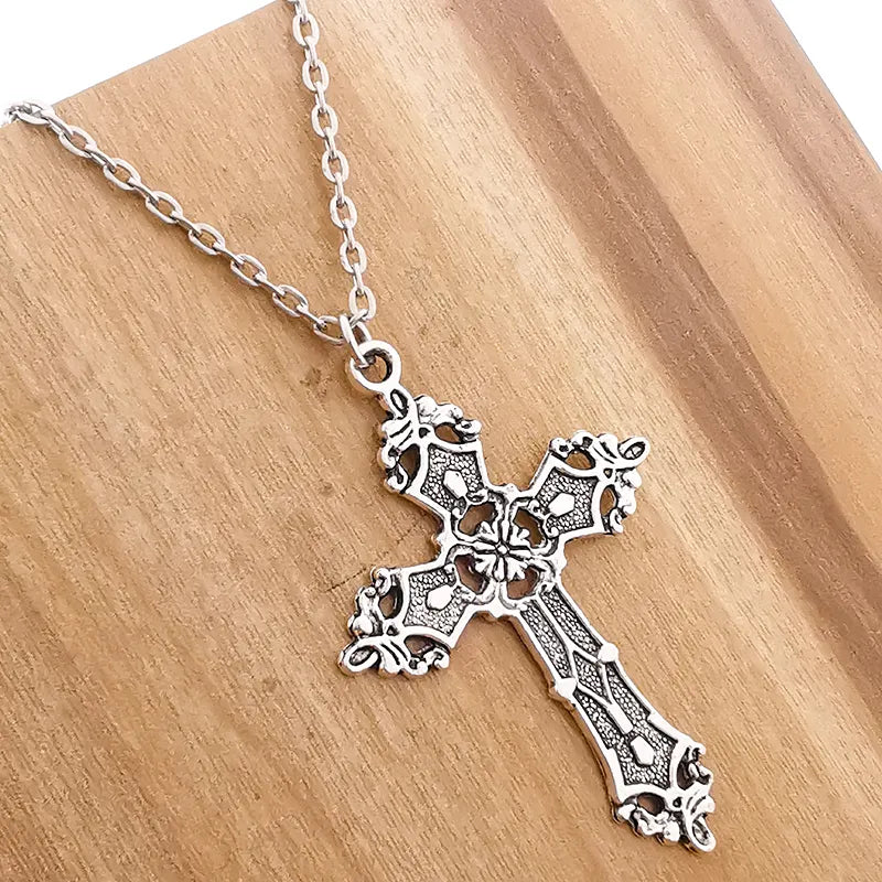 Free Flag Vintage Crosses Pendant Necklace