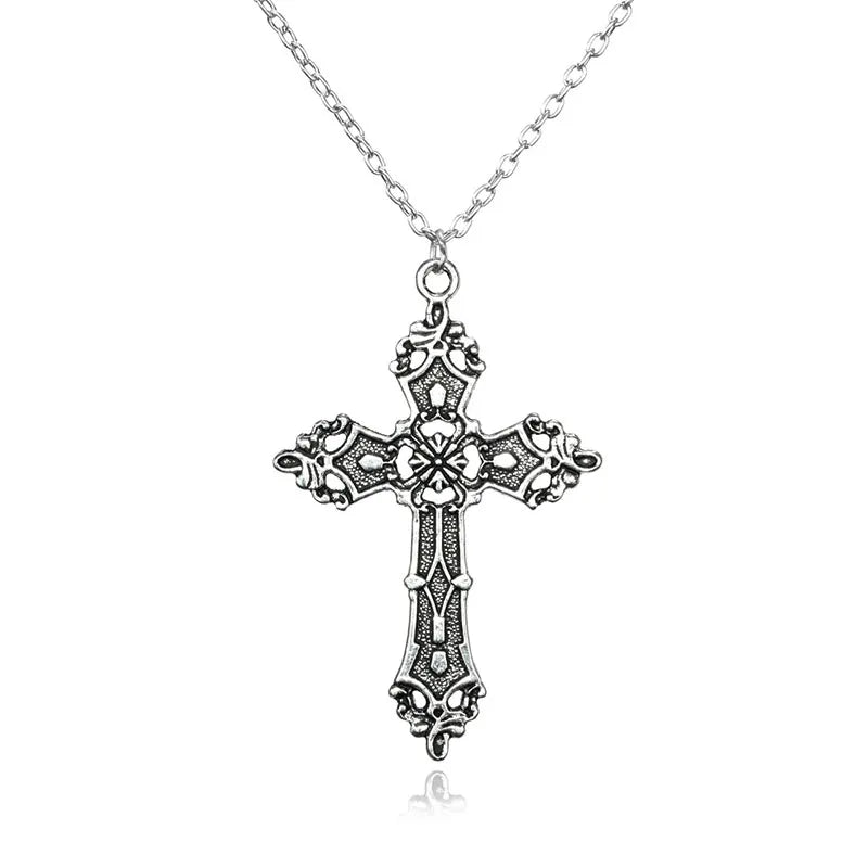 Free Flag Vintage Crosses Pendant Necklace