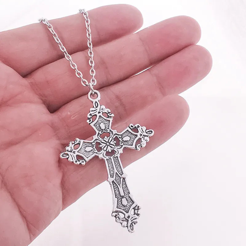 Free Flag Vintage Crosses Pendant Necklace